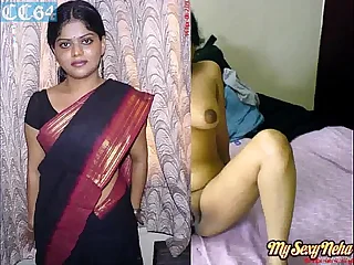 Low-spirited Glamourous Indian Bhabhi Neha Nair Mere Porn Video