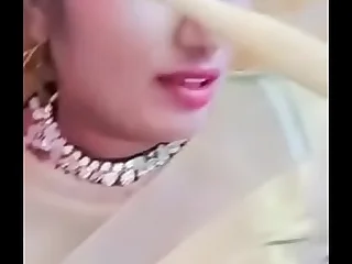 Swathi naidu showing their way sexy navel about saree